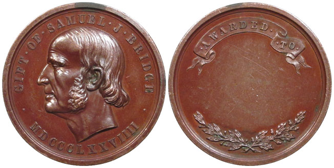 Bridge Medal Copper Blank