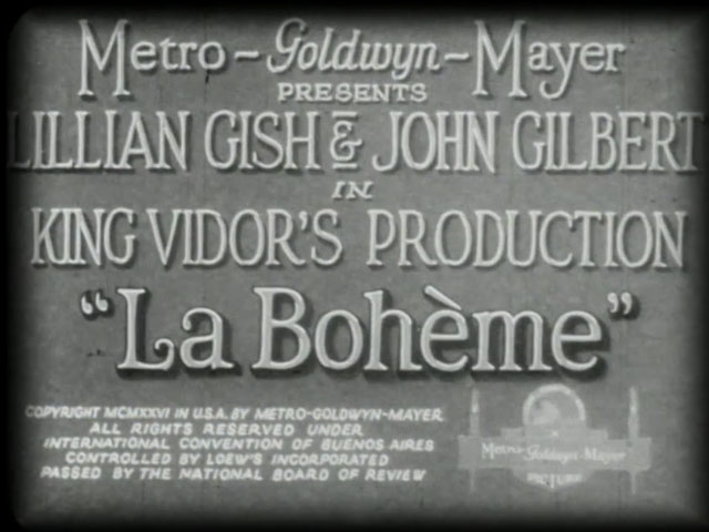 La Bohème