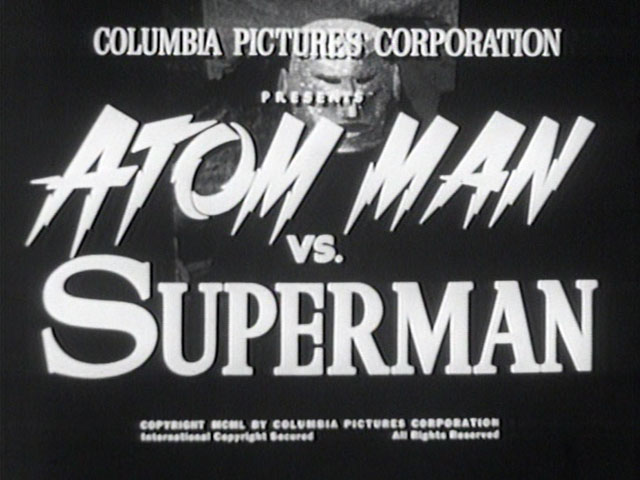 Atom Man vs. Superman